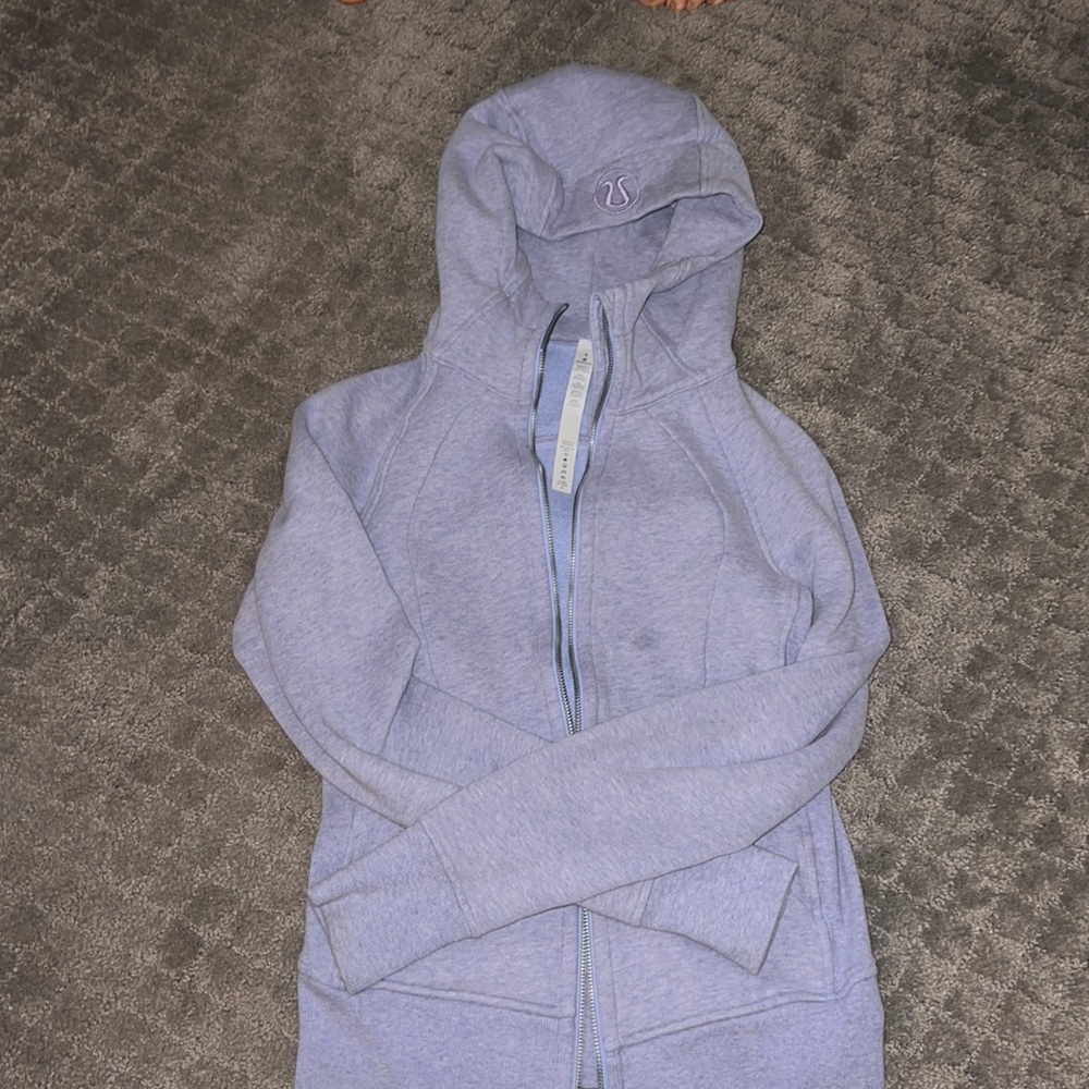 Purple Lululemon zip up